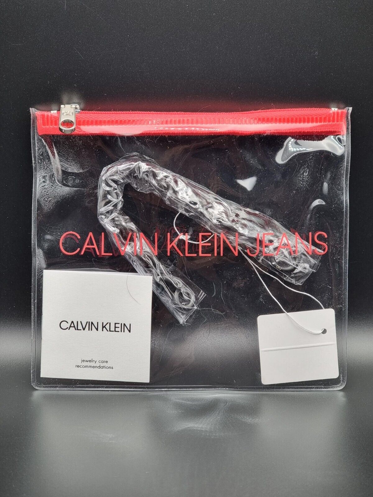 New CALVIN KLEIN JEANS KJJGBB11010S CHOPPY ARMBAND  SCHWARZ - Gr. S