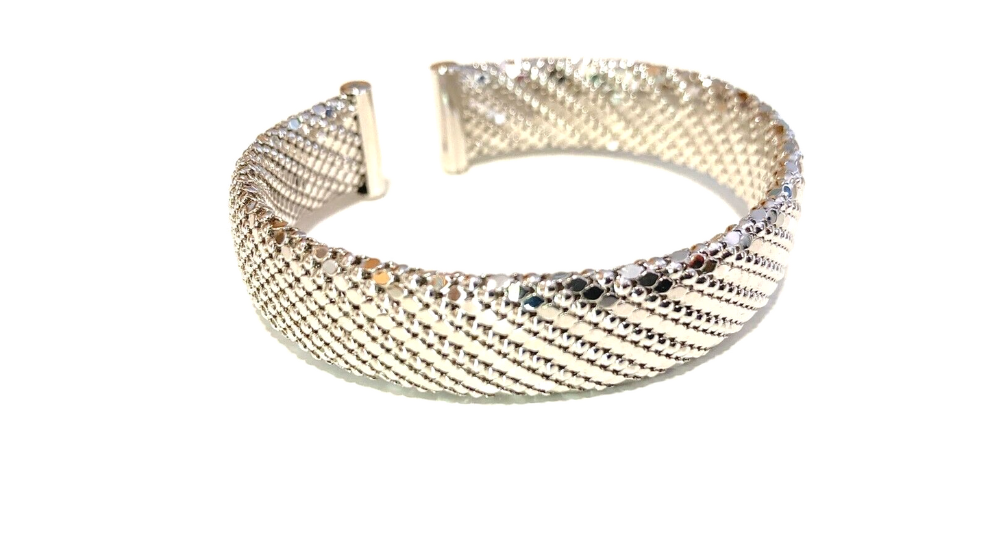 New BLISS COSMOPOLITAN BANGLE - SILVER