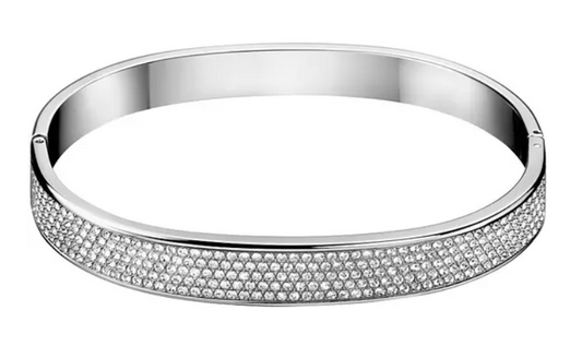 New CALVIN KLEIN  HOOK BRACELET KJ06WD0401XS - SILVER - XS