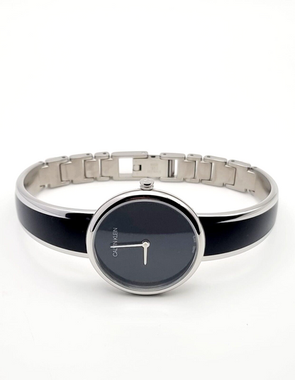 New Swiss Made CALVIN KLEIN Seduce Quartz Black Dial Ladies Watch