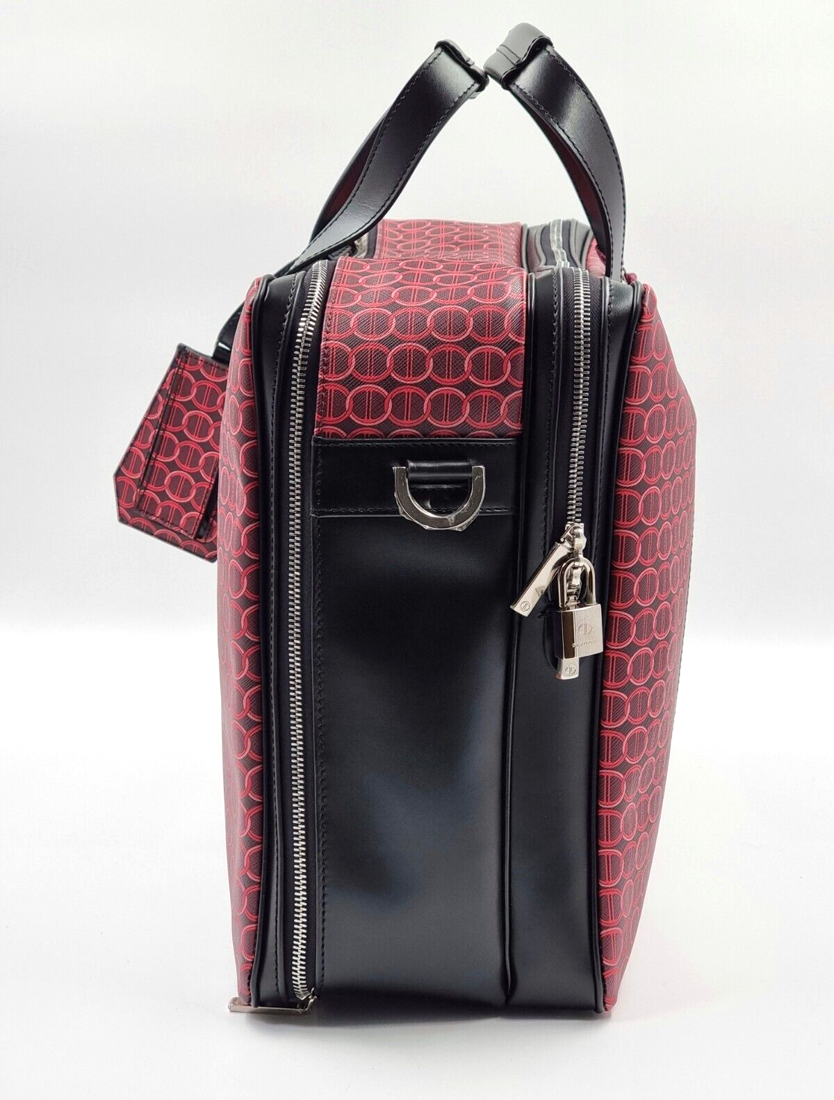 Neu DAVIDOFF LG COLORAMA SOFT SUITCASE 2 REISSVERSCHLÜSSE - ROT 