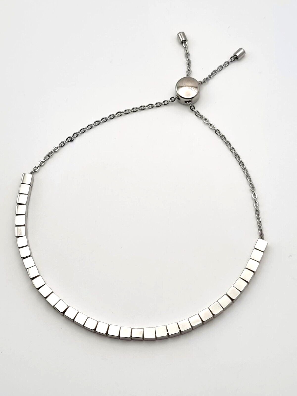 Neu CALVIN KLEIN TUNE KJ9MMB000100 EDELSTAHLARMBAND - SILBER