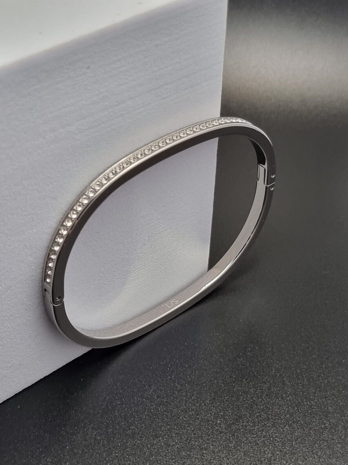 New CALVIN KLEIN HOOK KJ06MD04020S STAINLESS STEEL BANGLE -  SMALL