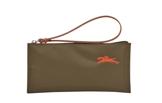 LONGCHAMP LE PLIAGE CLUB POUCH - KHAKI