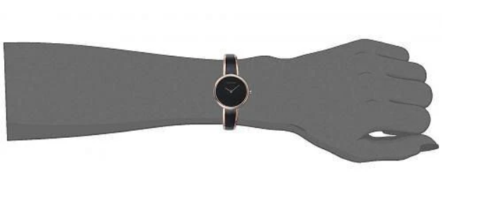 New Swiss Made CALVIN KLEIN Seduce Collection Quartz Black Dial Ladies Watch