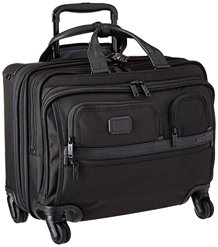 New TUMI ALPHA 2 Deluxe business trolley with laptop bag