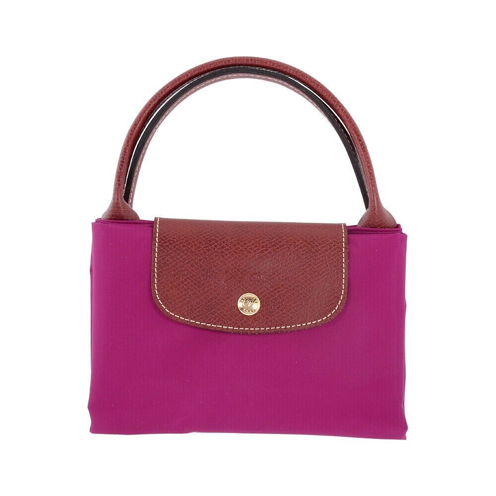 LONGCHAMP LE PLIAGE TOP HANDLE BAG - MEDIUM - DAHLIA