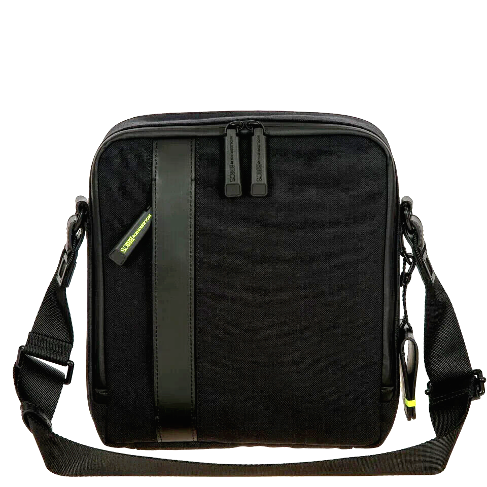 New BRIC´S MOLESKINE UNI CROSSBODY BAG  - BLACK