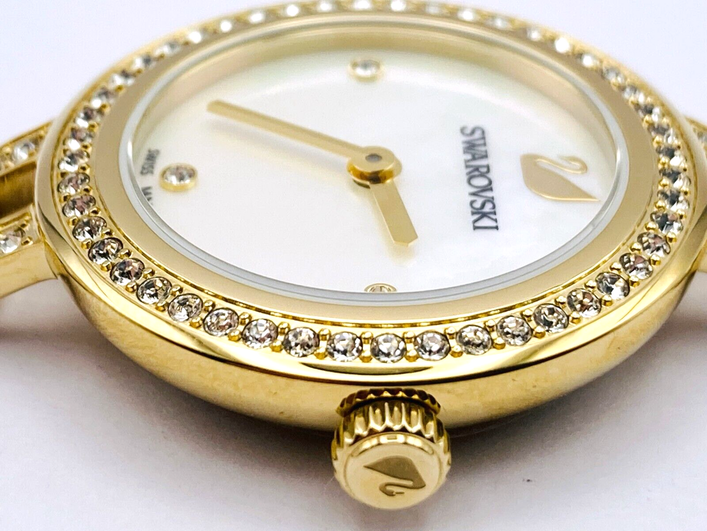 New SWAROVSKI AILA MINI 28MM WATCH 28 MM - GOLD