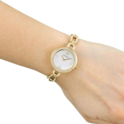 New SWAROVSKI AILA MINI 28MM WATCH 28 MM - GOLD