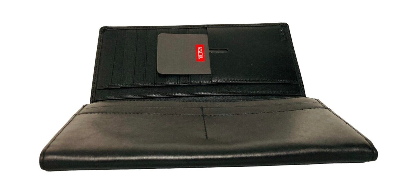 New TUMI BREAST POCKET WALLET - BLACK