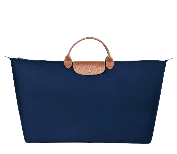 New LONGCHAMP LE PLIAGE TRAVEL BAG MEDIUM - NAVY