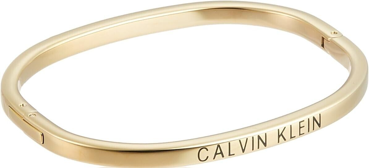 New CALVIN KLEIN ARMREIF HOOK "LOVE" GELBGOLD - XS