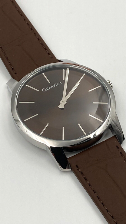 New Swiss Made CALVIN KLEIN Men's City Watch