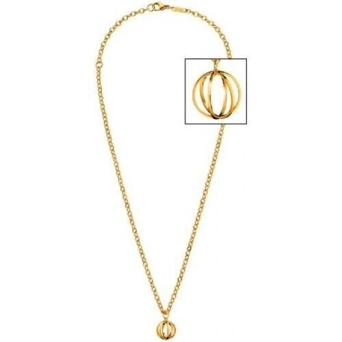 New CALVIN KLEIN SHOW NECKLACE KJ4XJN100300 - GOLD