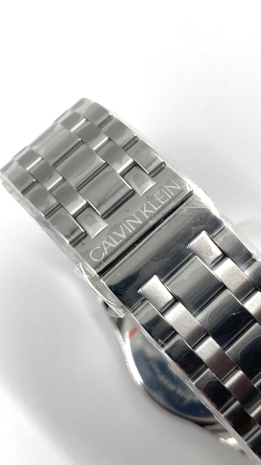 New Swiss Made CALVIN KLEIN Time Quartz Silver Dial LadiesWatch