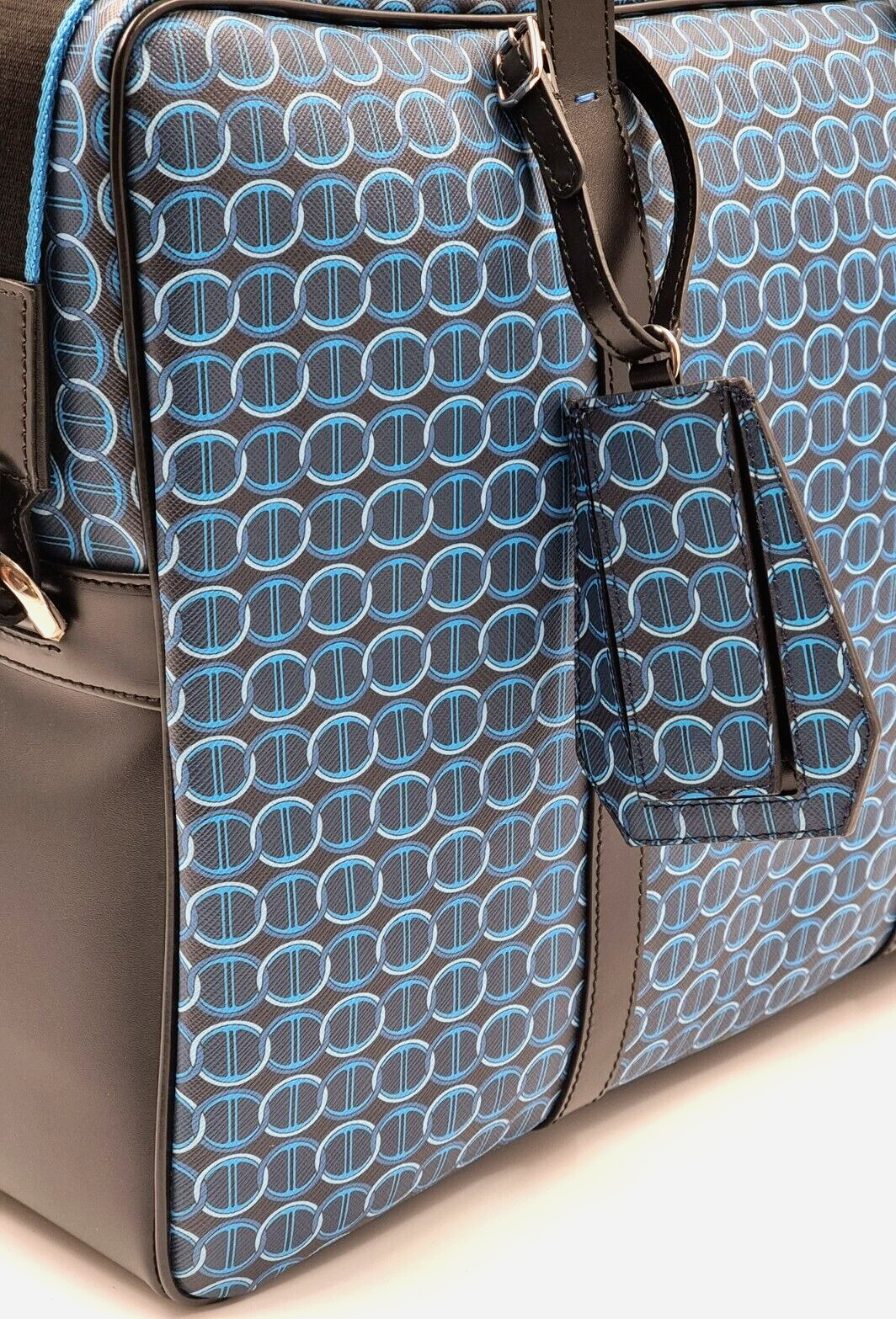 Neu DAVIDOFF COLORAMA BUSINESS TASCHE 2 ZIP - BLAU