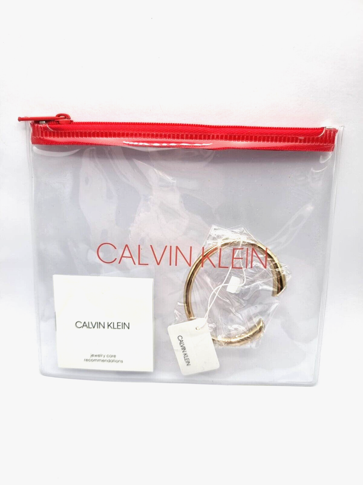 New CALVIN KLEIN BRILLIANT OFFENER ARMREIF GOLD - XS