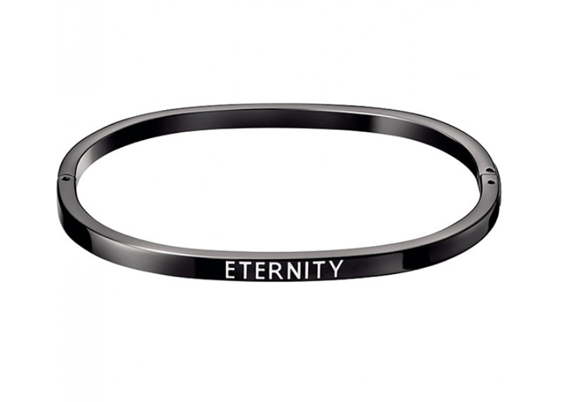 New CALVIN KLEIN ETERNITY KJ06BD1902XS BLACK PVD BRACELET  - XS