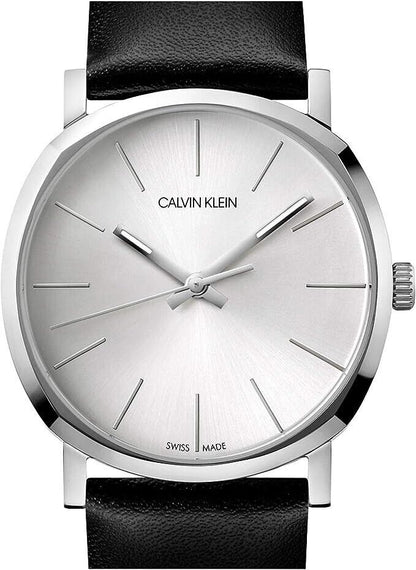 New Swiss Made CALVIN KLEIN Posh Quartz Silver Dial Ladies Watch