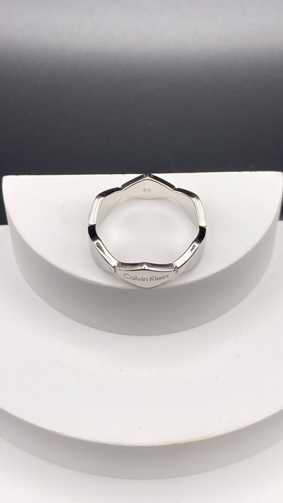 CALVIN KLEIN SNAKE RING STAINLESS STEEL KJ5DMR000106 - SIZE 51