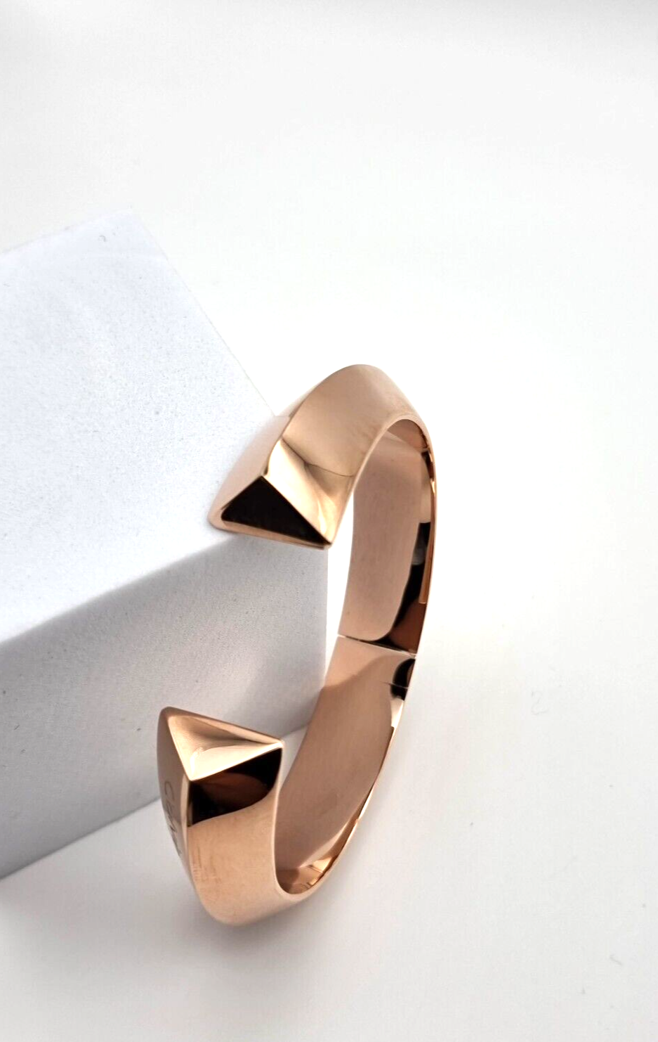 New CALVIN KLEIN ARMREIF SHAPE ROSEGOLD - XS