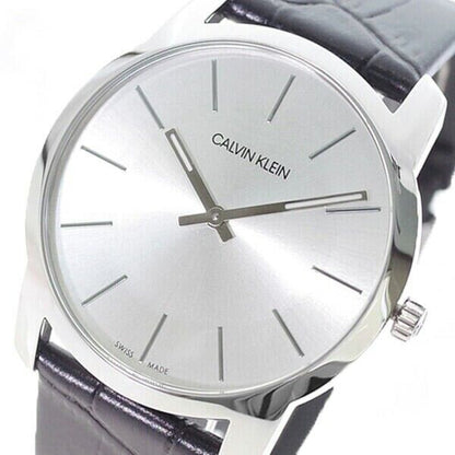 New Swiss Made CALVIN KLEIN Unisex Quartz City Analog Display Watch