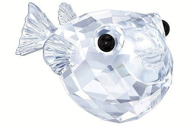 Neu SWAROVSKI BLOWFISH - KRISTALL
