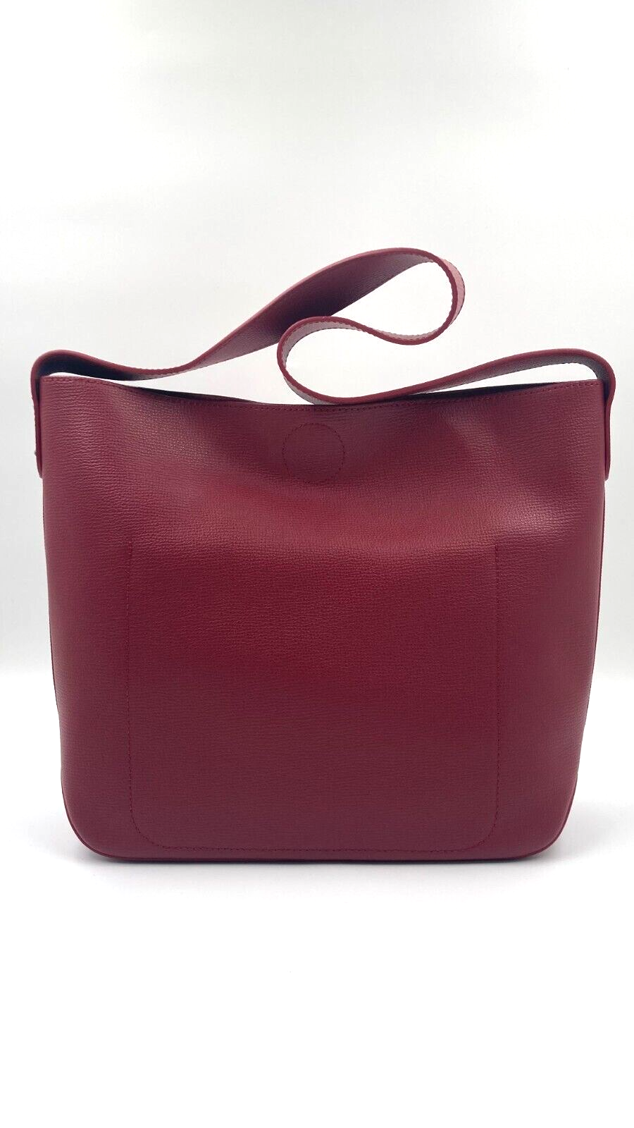 LONGCHAMP SHOP-IT HOBO BAG M - GARNET RED