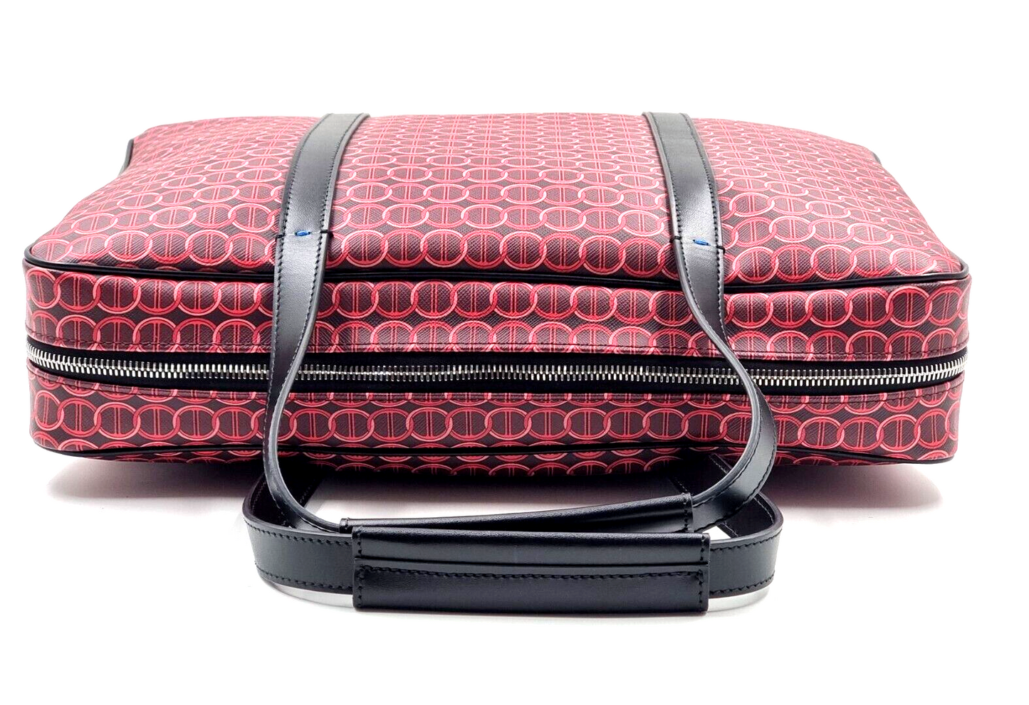 Neu DAVIDOFF COLORAMA BUSINESS TASCHE 1 ZIP - ROT