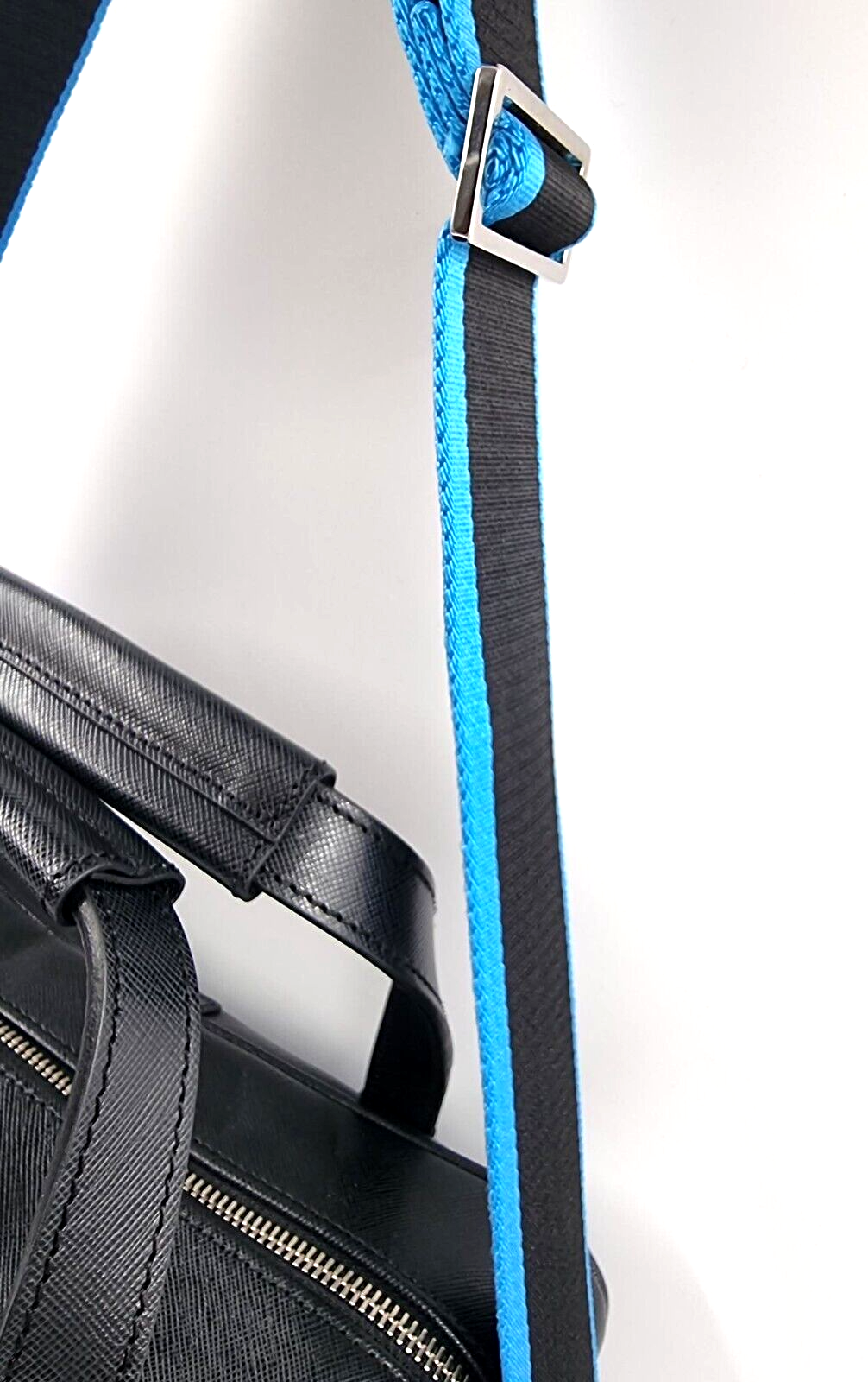 Neu DAVIDOFF LLG SAFFIANO ICON TOTE BAG - SCHWARZ