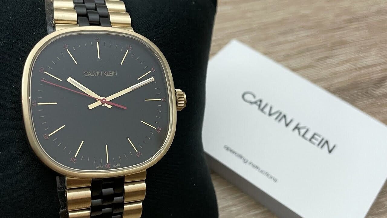 New Swiss Made CALVIN KLEIN Quartz Black Dial Ladies Watch