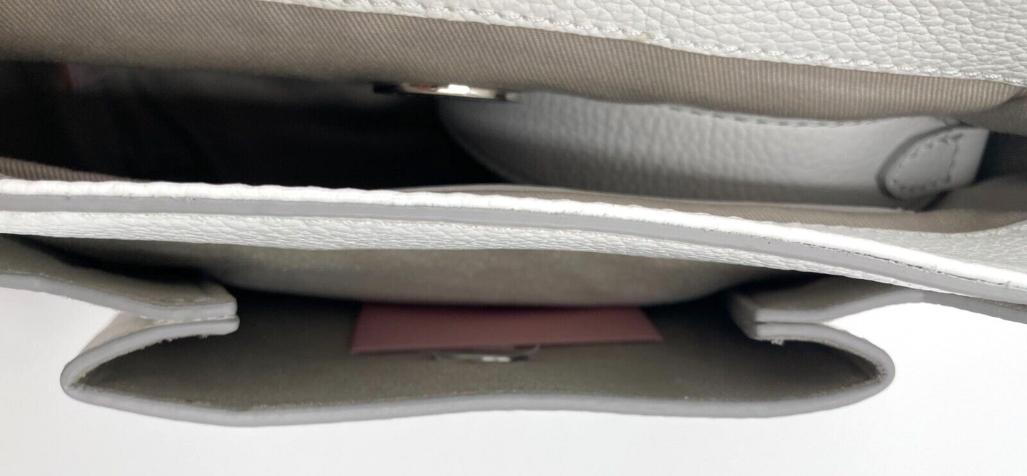 Neu COCCINELLE CONCRETE DR5 55 01 01 H 10 HANDTASCHE - BLANCHE - S