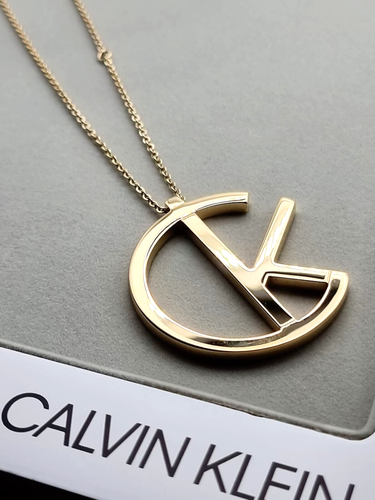 New CALVIN KLEIN LEAGUE KJ6DJP100200 STAINLESS STEEL NECKLACE - GOLD