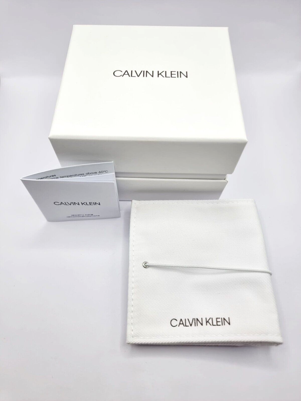 New CALVIN KLEIN BEWILDER KJ2BLB09020 STAINLESS STEEL LEATHER BRACELET - MEDIUM