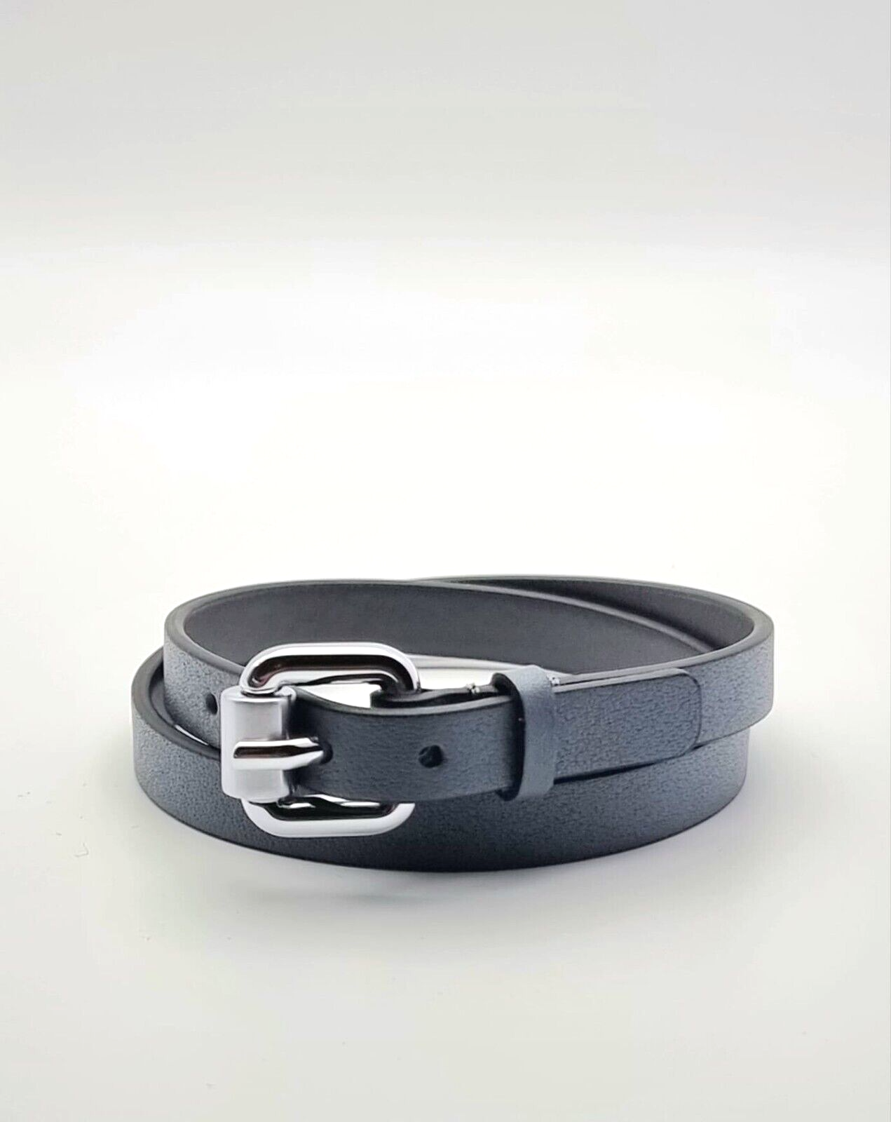 New CALVIN KLEIN ADVENTURE KJ5NAB79010M UNISEX LEATHER BRACELET - BLACK