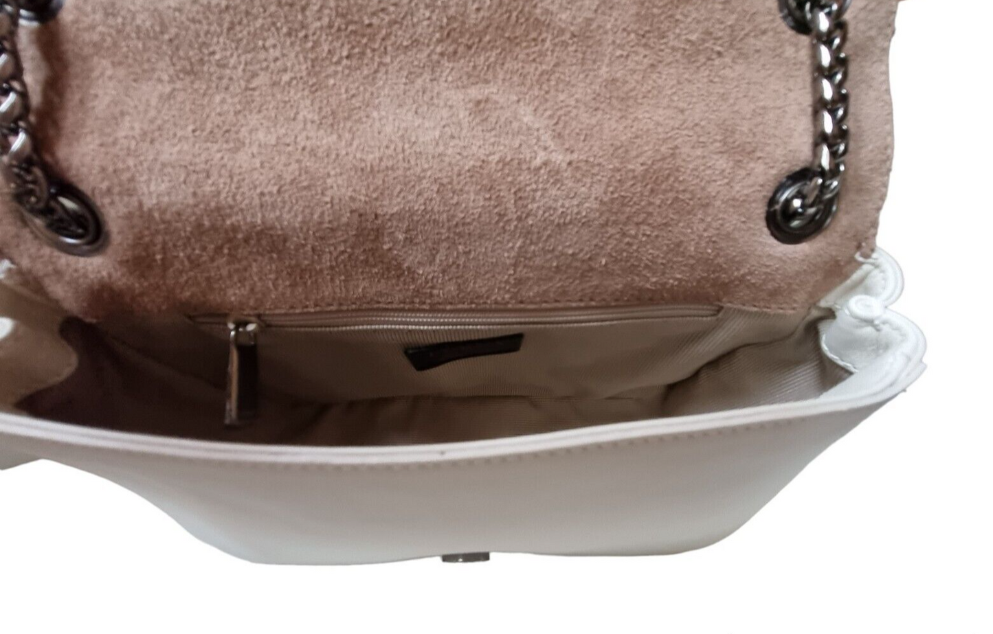 Neu FURLA GEMMA S TASCHE ECRU