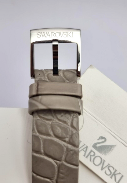 New SWAROVSKI WATCH LD CRYSTALLINE HOURS - TAUPE