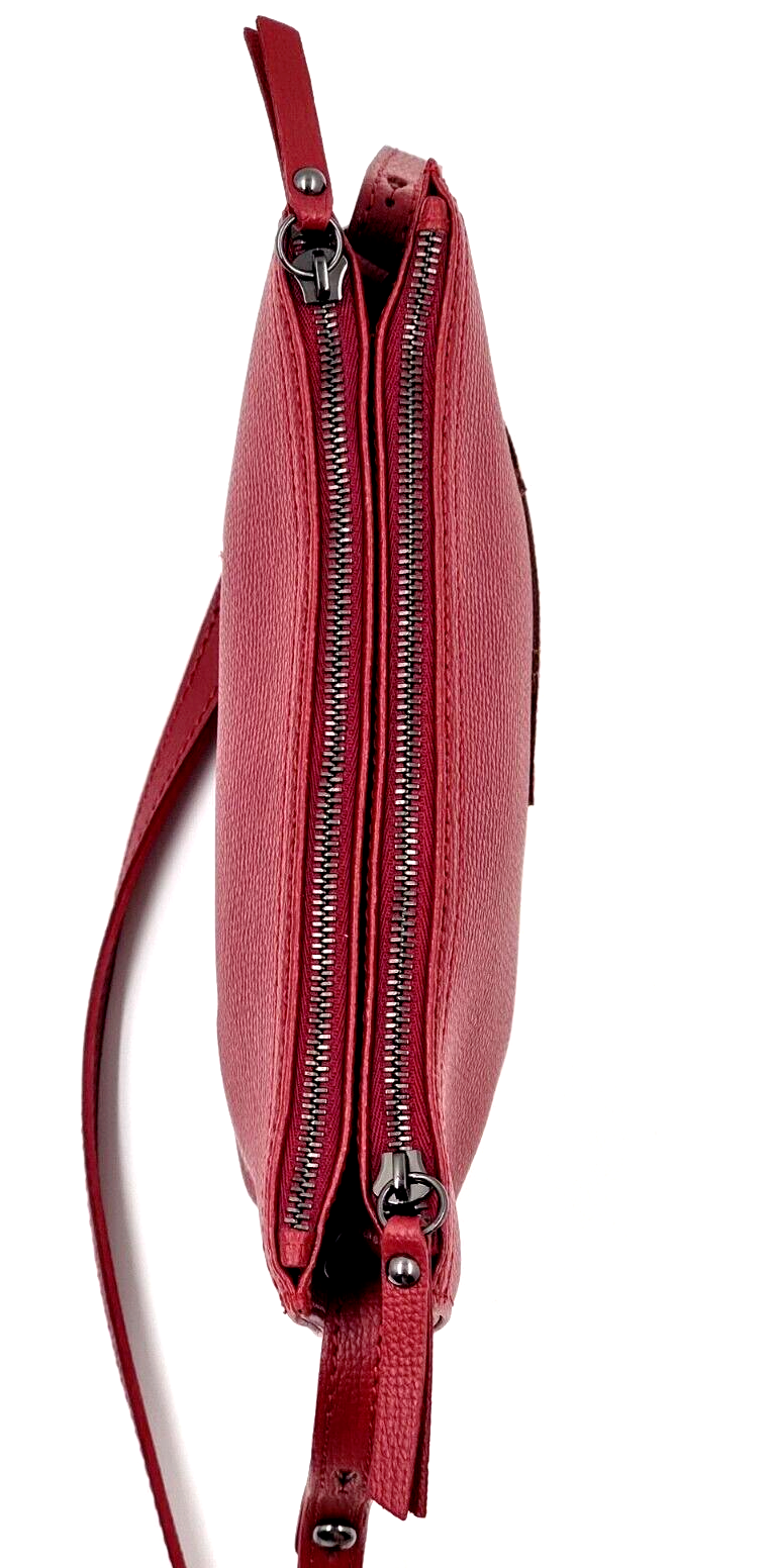 LONGCHAMP SHOP-IT XBODY BAG - GARNET RED