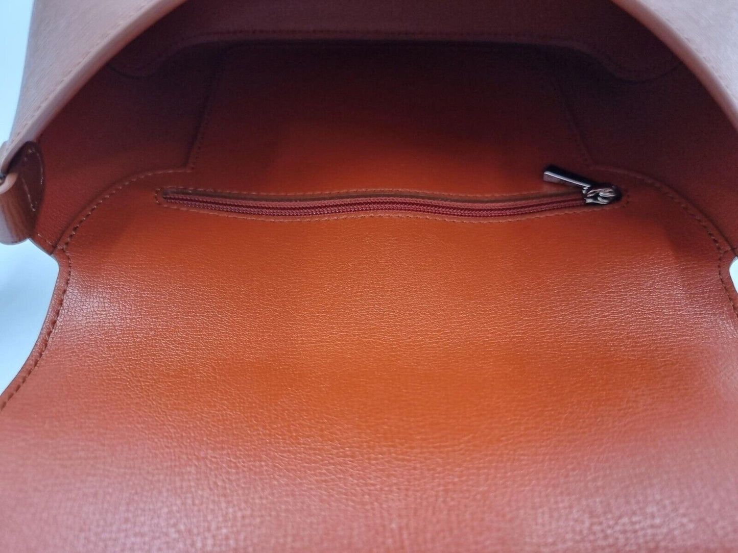 LONGCHAMP ROSEAU LEATHER XBODY BAG - CARAMEL