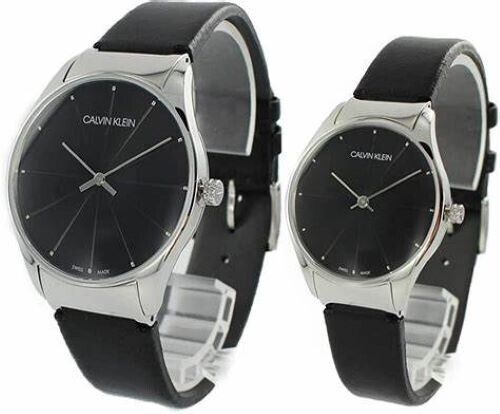 New Swiss Made CALVIN KLEIN Classic Quartz Black Dial Ladies Watch