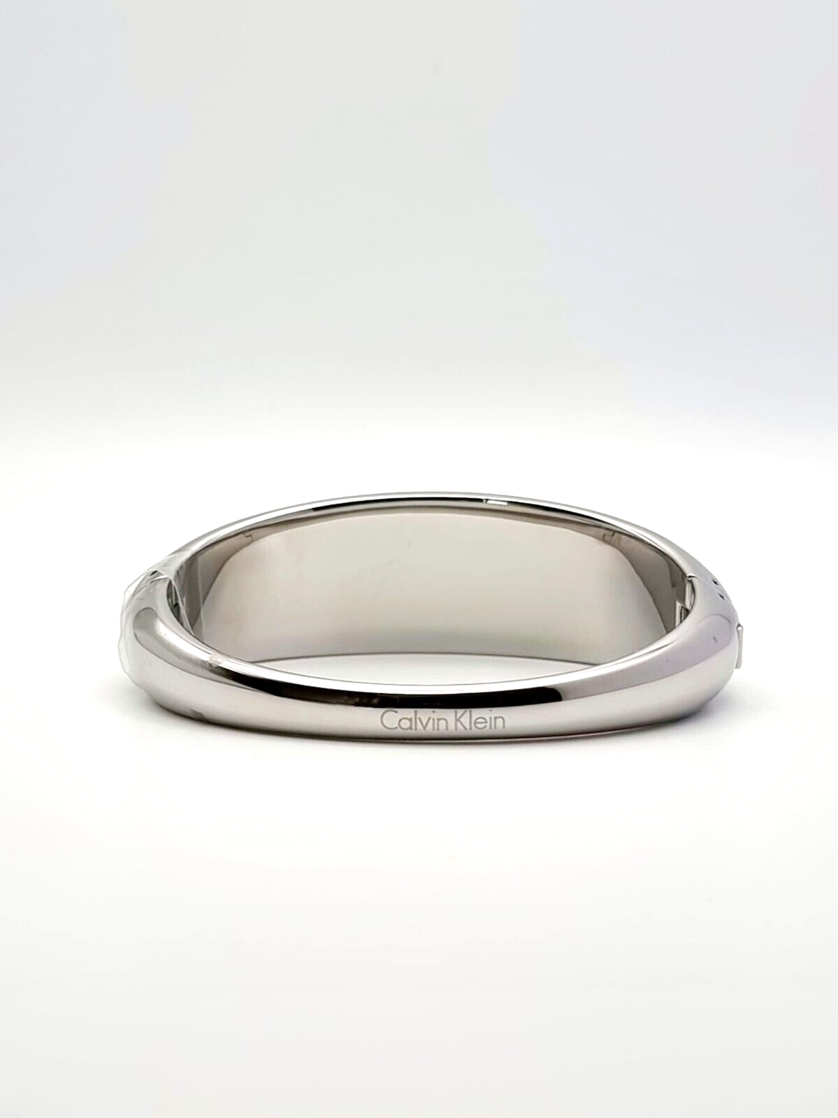 Neu CALVIN KLEIN ELLIPSE KJ3QLD02010S STEINARMBAND - SILBER/BLAU - S