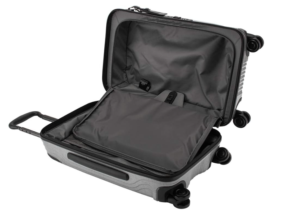 New TUMI LATITUDE INTERNATIONAL CARRY-ON 4 WHEELS - SILVER