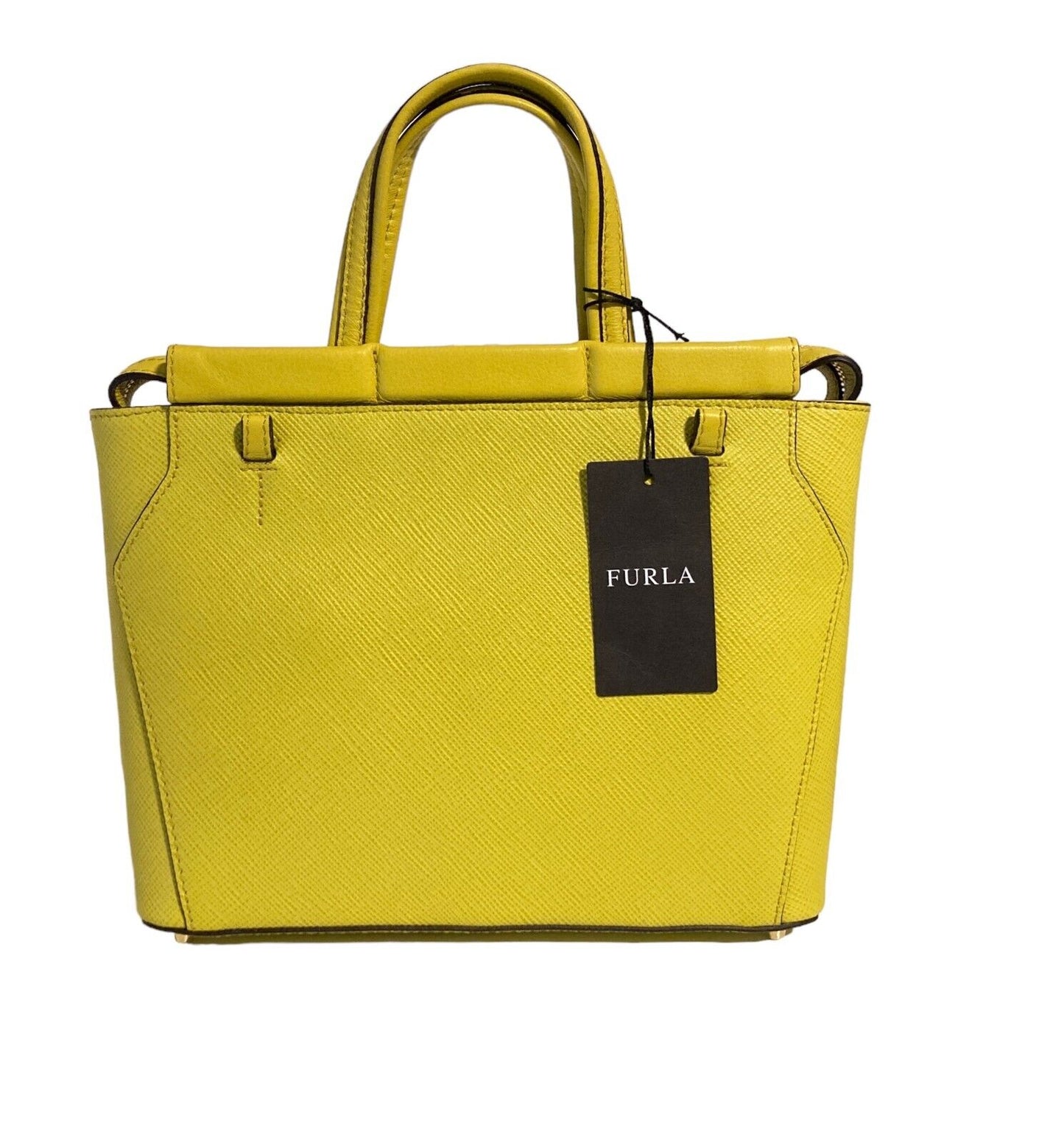Neu FURLA TALIA SATCHEL S - SENF