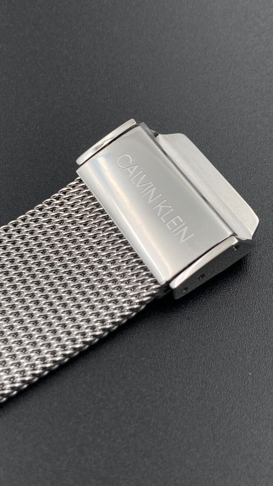 New Swiss Made CALVIN KLEIN Minimal Stainless Steel Men's Watch