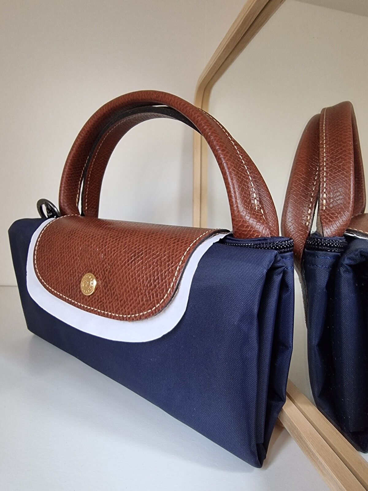 New LONGCHAMP LE PLIAGE TRAVEL BAG SMALL - NAVY