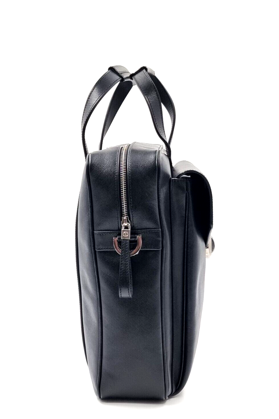 Neu DAVIDOFF LLG SAFFIANO ICON TOTE BAG - SCHWARZ