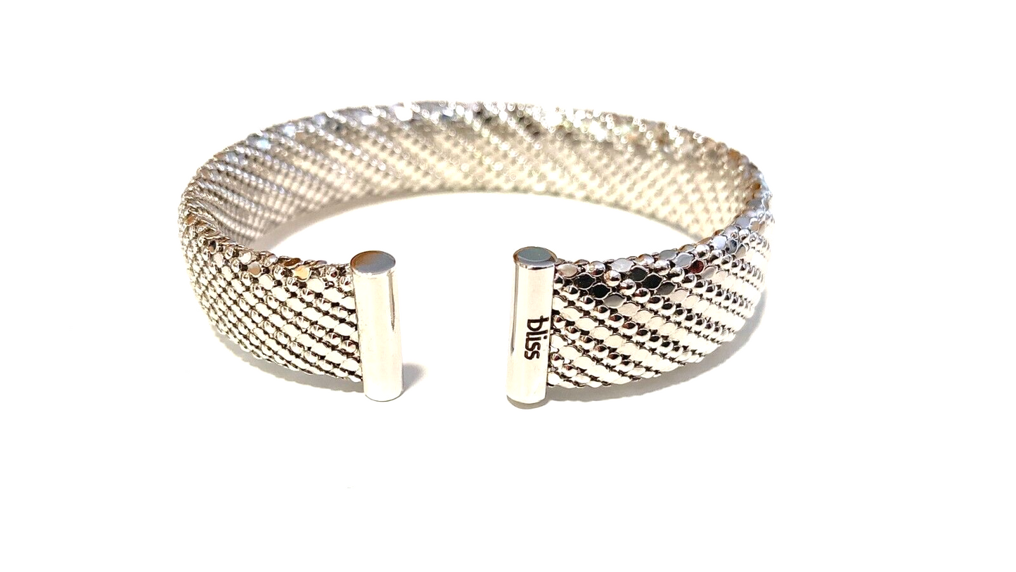 New BLISS COSMOPOLITAN BANGLE - SILVER