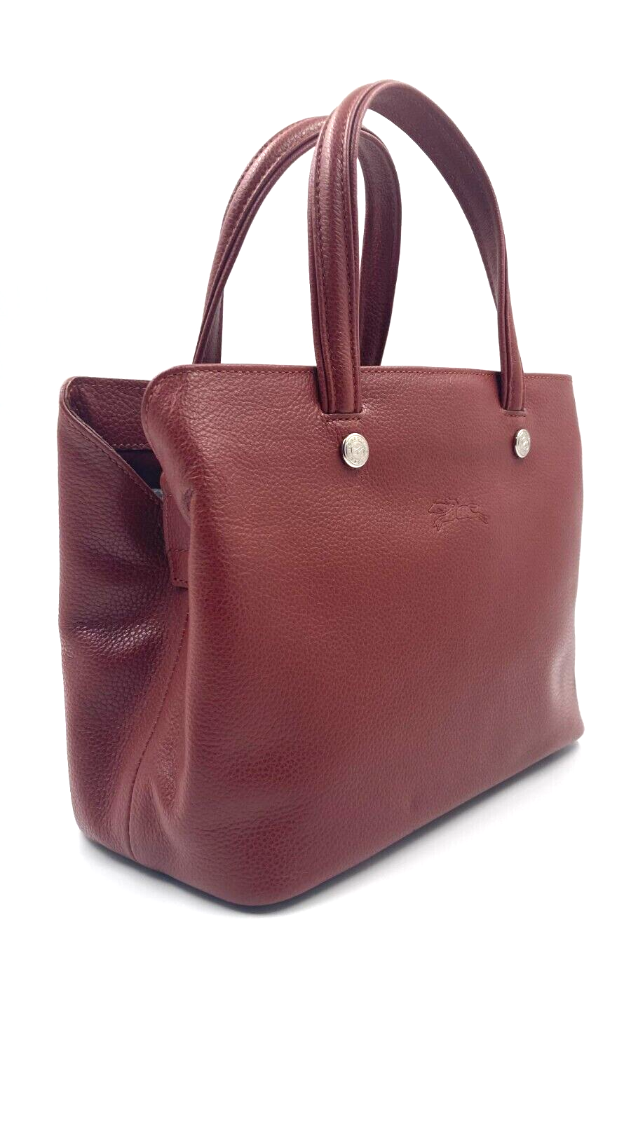 LONGCHAMP LE FOULONNE TOP HANDLE BAG - SMALL - CHESTNUT