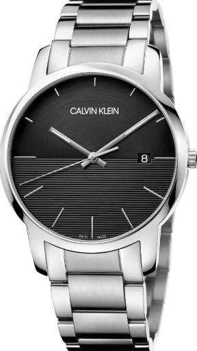 New Swiss Made CALVIN KLEIN City Quartz Black Dial Men's Watch